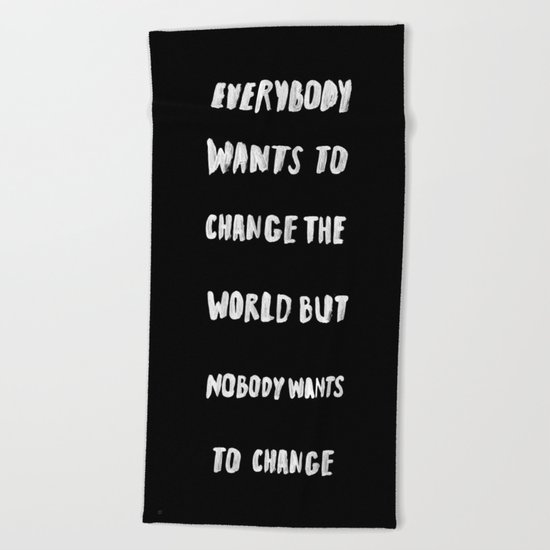 CHANGE Beach Towel