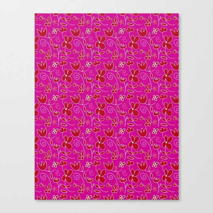 Flower Pink Canvas Print