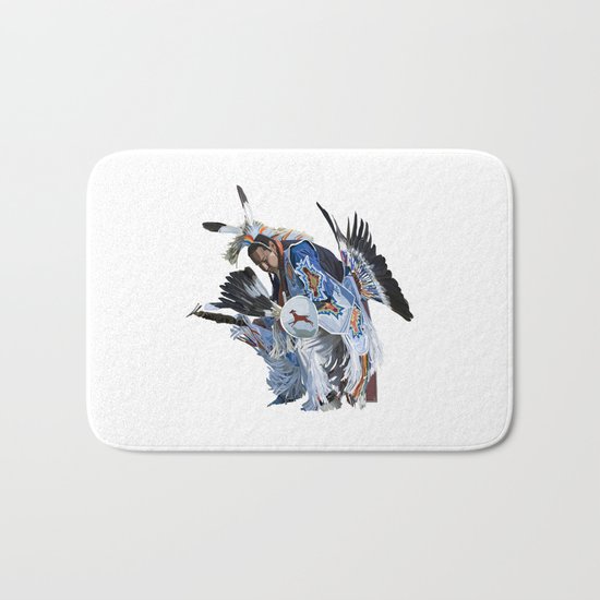 Indian Dancer Bath Mat