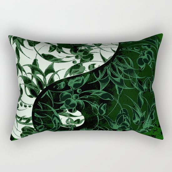 The rebellion of yin yang Rectangular Pillow