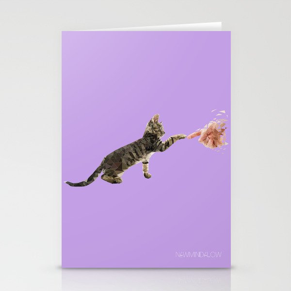Curious Kitten Stationery Cards