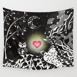 Dream with the Moon Wall Tapestry