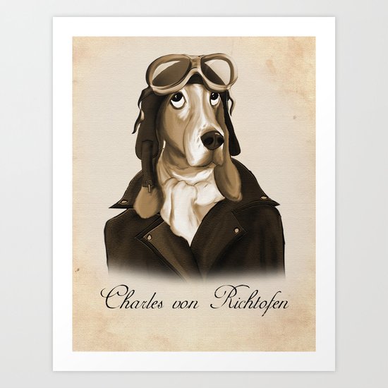 Charles von Richtofen Art Print