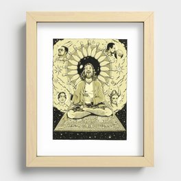 The Tao of Dude (The Big Lebowski) Recessed Framed Print