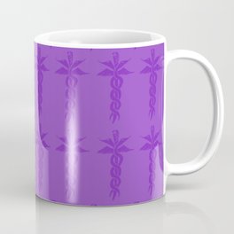 Medical ID Print (Purple) Coffee Mug