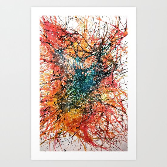 The Disruption Art Print