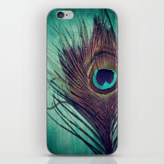 Peacock Feather iPhone & iPod Skin