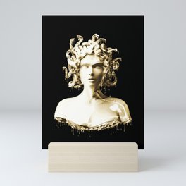 Gold Medusa Mini Art Print