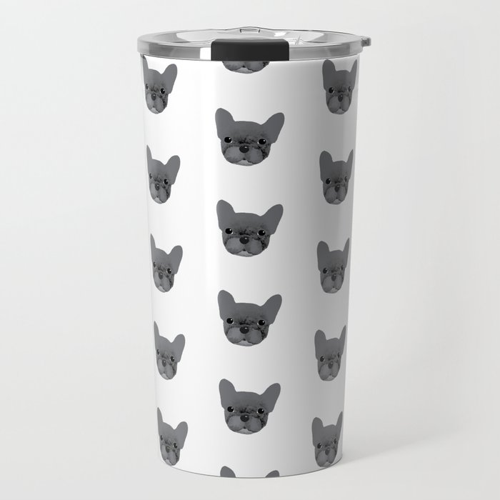 french bulldog (P) Travel Mug