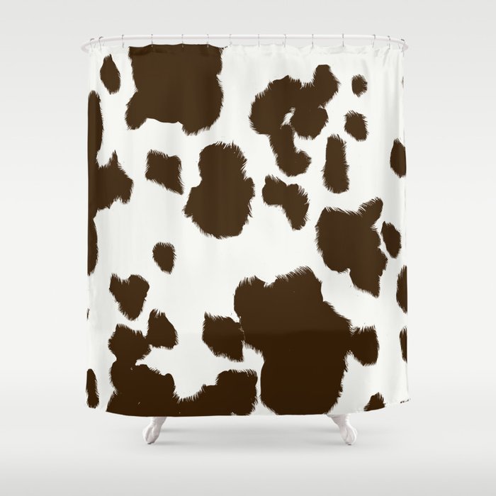 cow print Shower Curtain