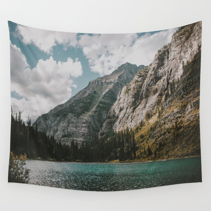 Rocky Mountains Wall Tapestry by Hannah Kemp  Society6
