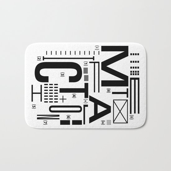 METAL FICTION Bath Mat