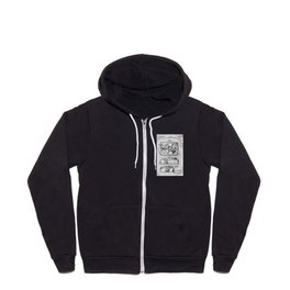 Sound and picture Zip Hoodie
