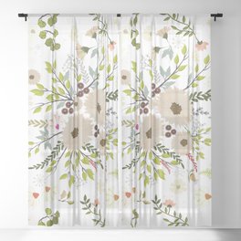 daisy Sheer Curtain