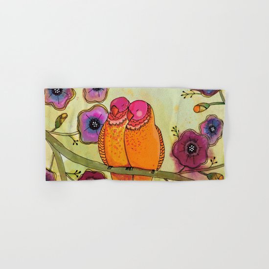 love birds Hand & Bath Towel