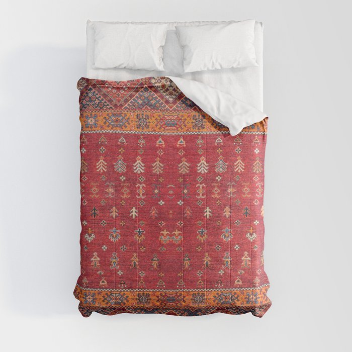 Traditional Vintage Moroccan Carpet Comforter