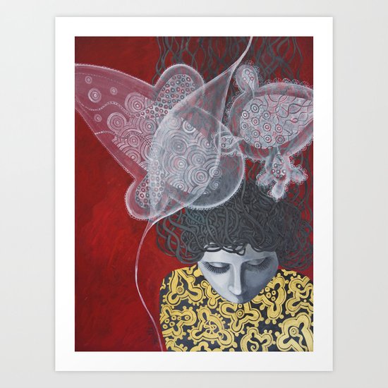 Down Art Print