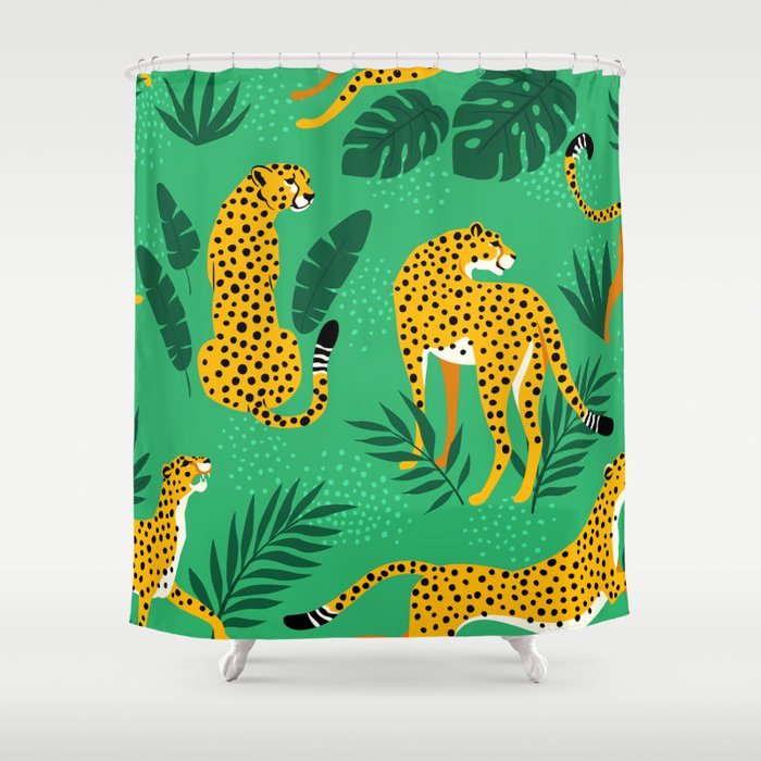 Leo the Leopard #2 Shower Curtain