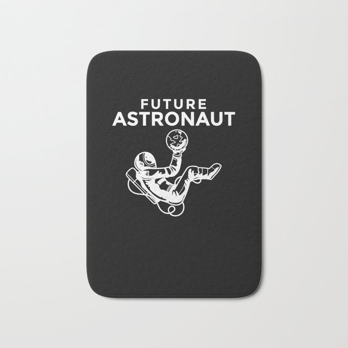 Future Astronaut Spaceman Cosmonaut Astronomy Bath Mat