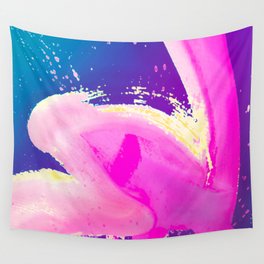 Youthful Excitement Abstract Wall Tapestry