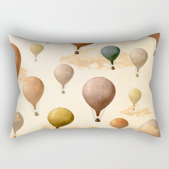 Voyagers Pattern Rectangular Pillow