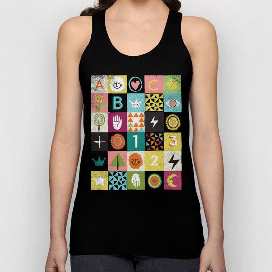 ABC123 Unisex Tank Top