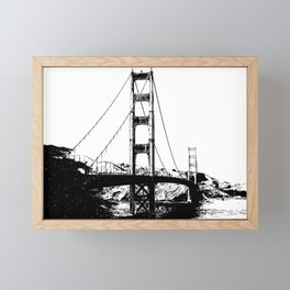 Golden Gate Bridge Framed Mini Art Print