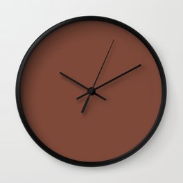 Powdered Cinnamon Wall Clock