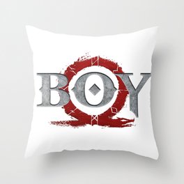 God Of War : Boy Throw Pillow