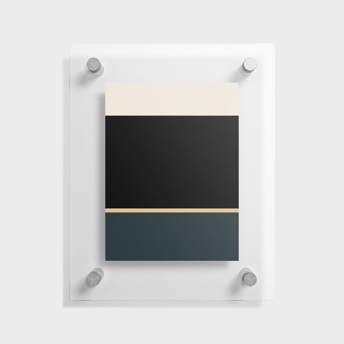 Contemporary Color Block XLV Floating Acrylic Print