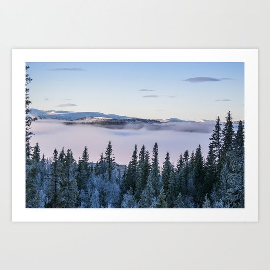 The forest in me Art Print