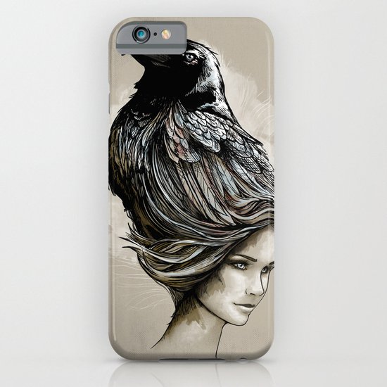Raven Haired iPhone & iPod Case
