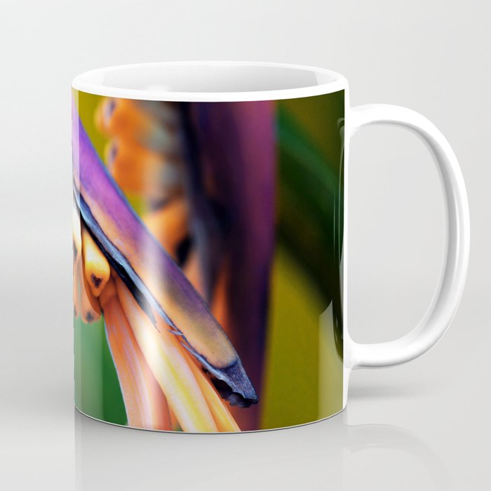 Colorful Heliconia Macro Coffee Mug