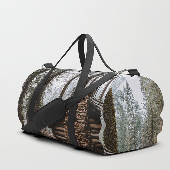 Mystic Log Cabin Duffle Bag