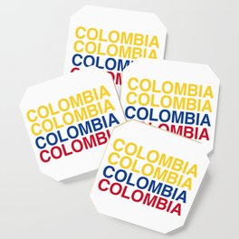 COLOMBIA Flag Coaster