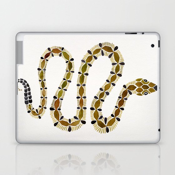 Olive Serpent Laptop & iPad Skin