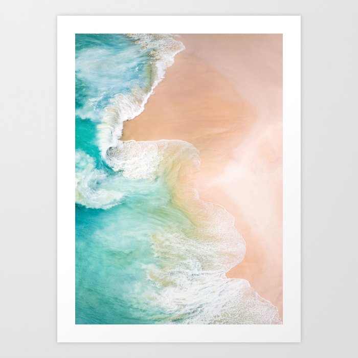 Ocean Kiss Art Print