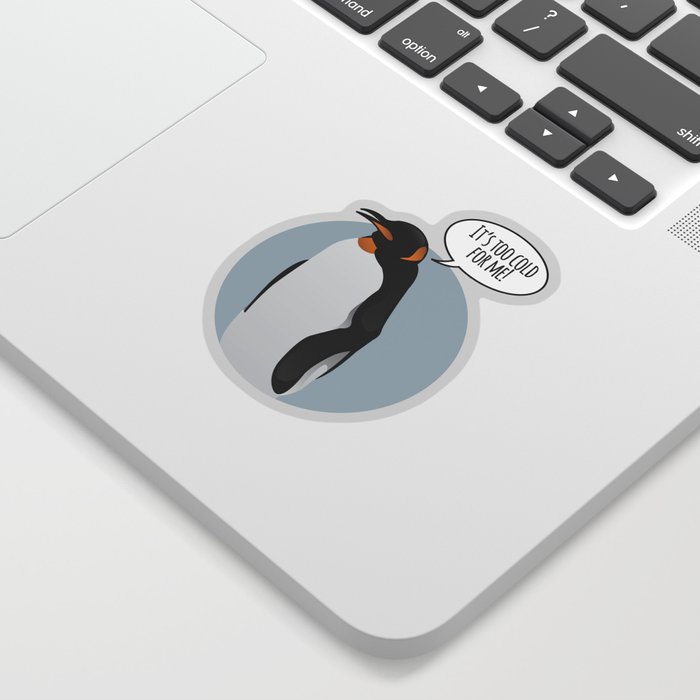 Penguin illustration Sticker