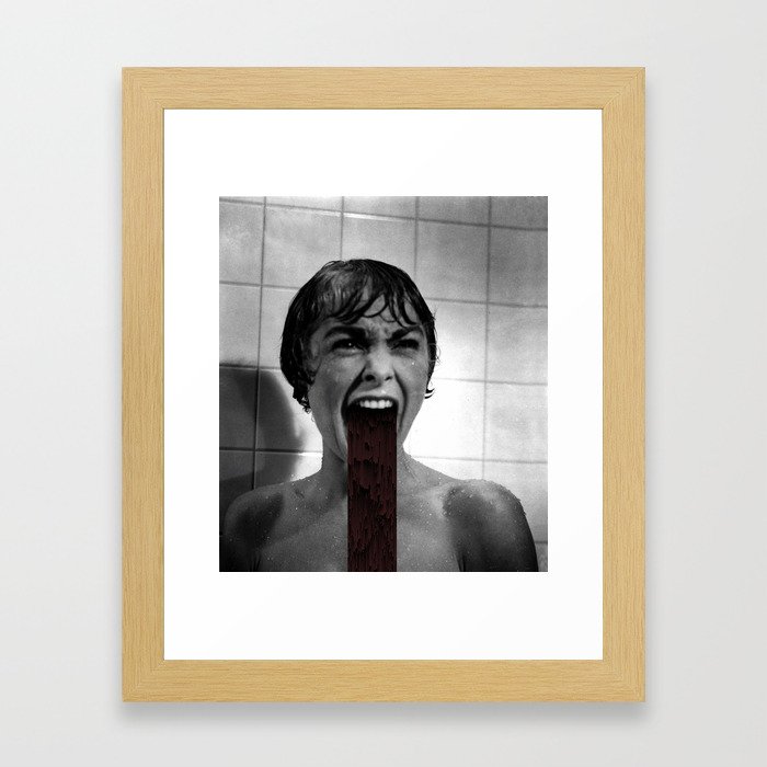 scream. Framed Art Print