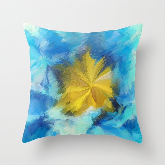 Frantic Throw Pillow