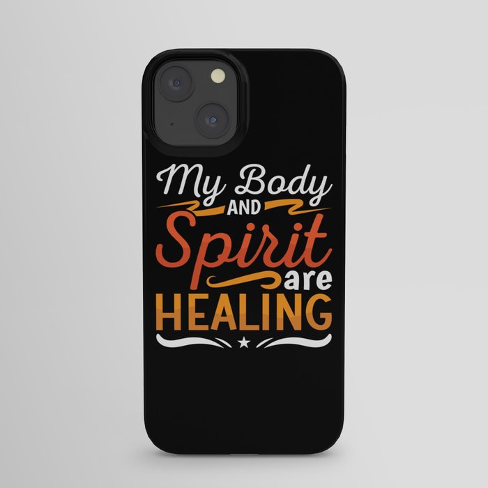 Mental Health My Body And Spirit Anxie Anxiety iPhone Case