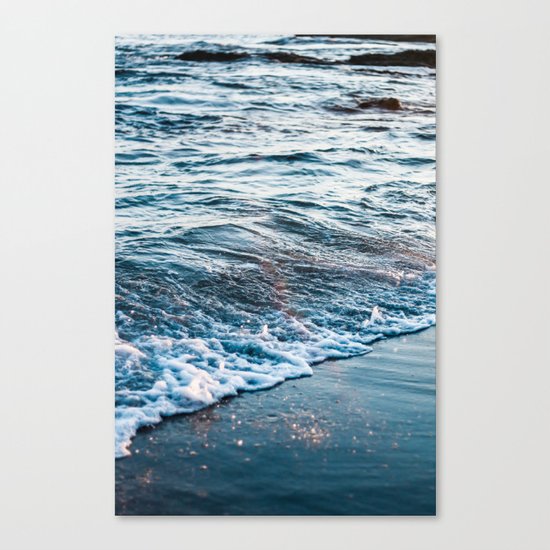 Beautiful ocean waves Canvas Print