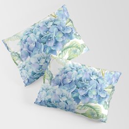 Blue Hydrangea Pillow Sham