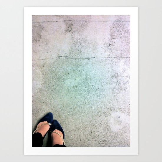 Velvet and Chains Art Print