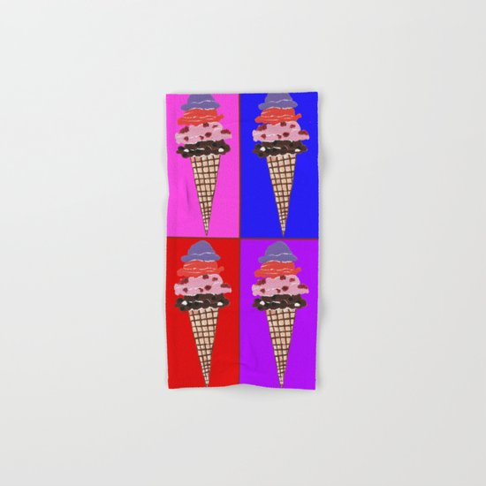 Time For Ice Cream Hand & Bath Towel