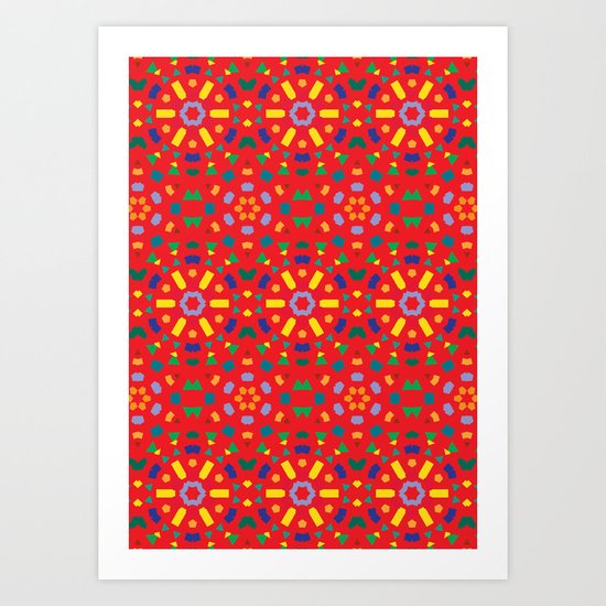 Kaleidoscope Number 1 Art Print