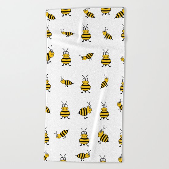 Whats The Buzz Beach Towel