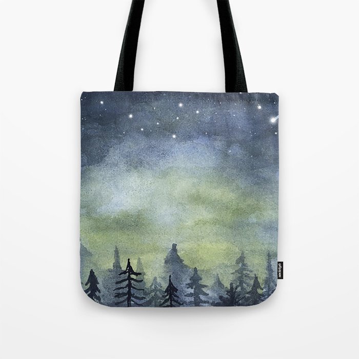 Night forest Tote Bag