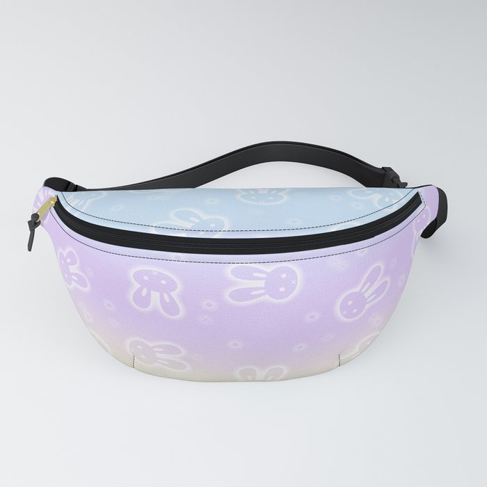 Pastel Bunnies (white version)  Fanny Pack