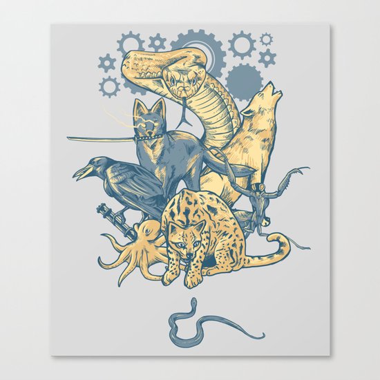 Shadow Moses Canvas Print